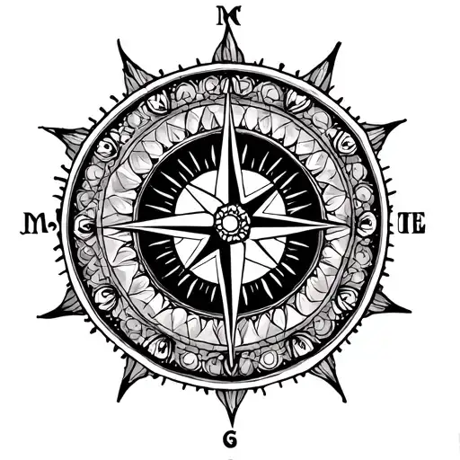 Mandala Compass