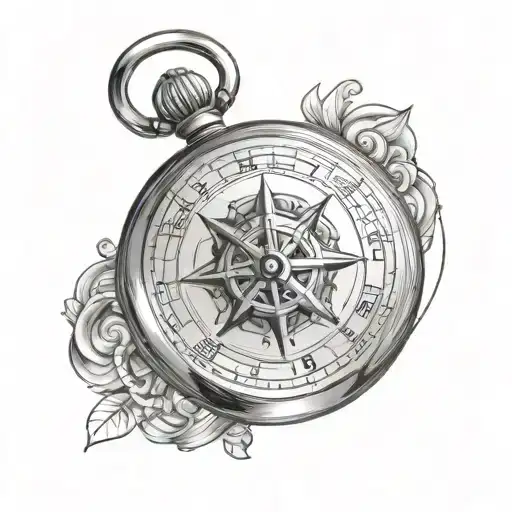 Pocket Watch Compass