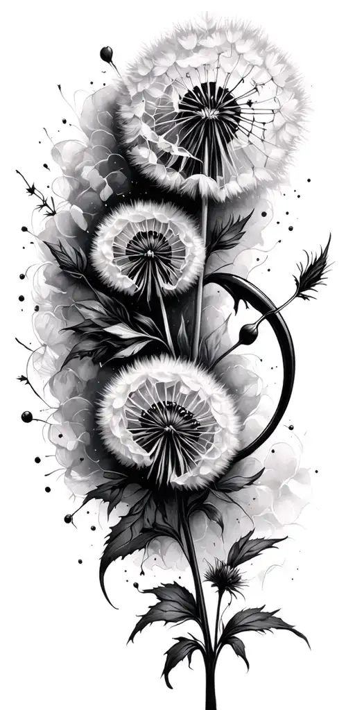 Sagittarius And Dandelion