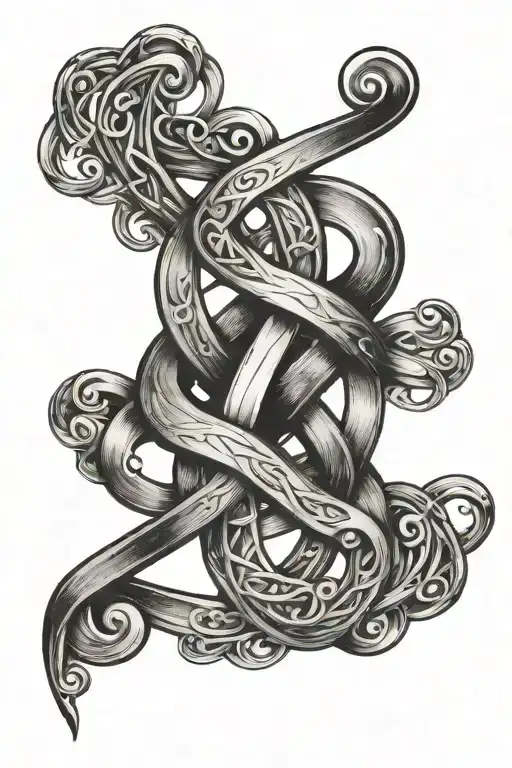 Infinity Symbol Intertwined