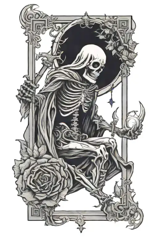 Tarot Death Tarot Card