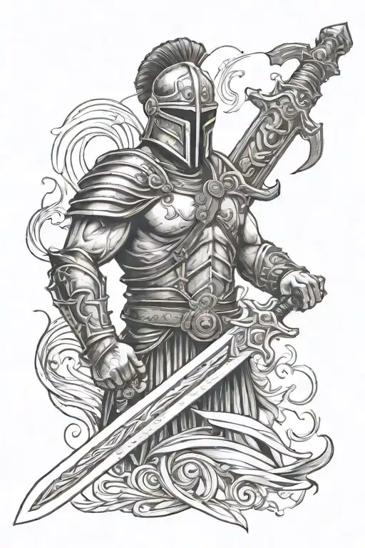 Gladiator Sword Wrapped