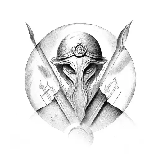 The Word Feram Rendered In Trajan Font With Shading