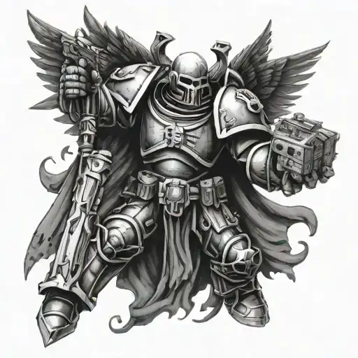 Warhammer 40K Dark Angel Space Marine