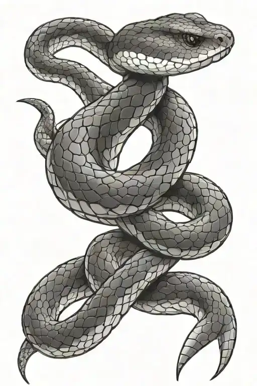 Snake Wrapped
