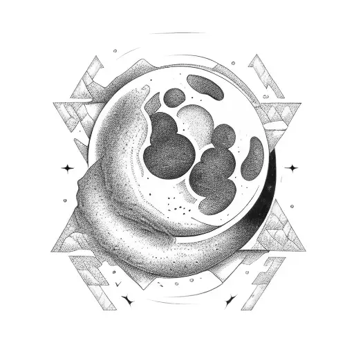 Honeydipper In Front Of Moon