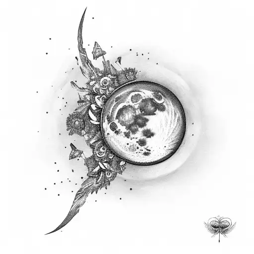 Honey In Front Of Moon