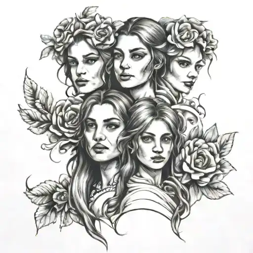 3 Siblings Old Sister