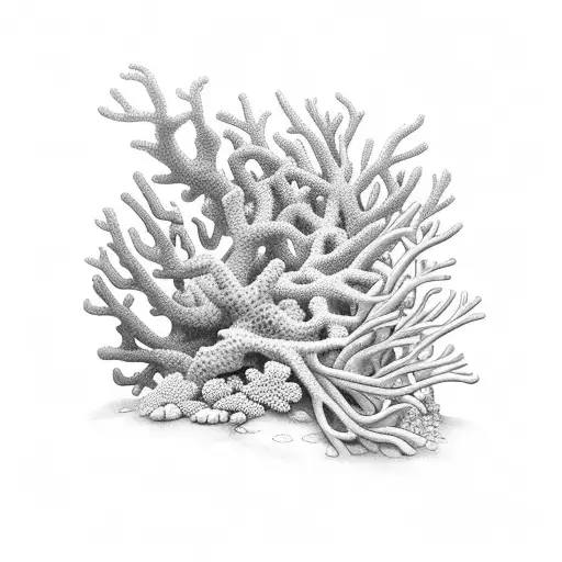 Coral Reef In The Ocean