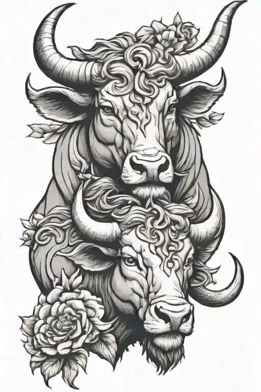 Leo And Taurus Bull