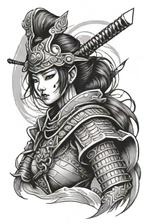 Japanese Warrior Lady