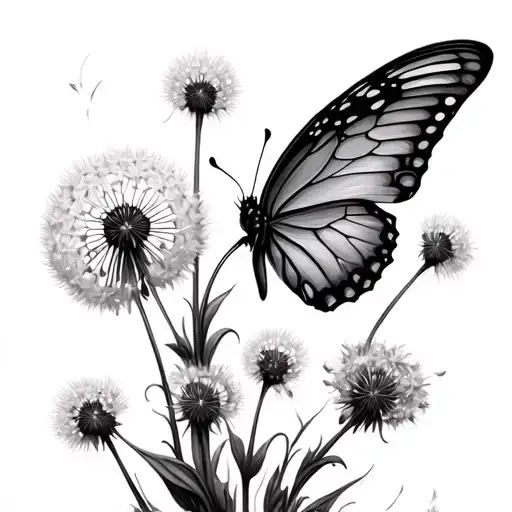 Dandelion Butterfly Medusa Semi Colon Incorporated