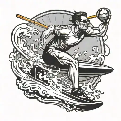 Soccer Water Skiing Spy