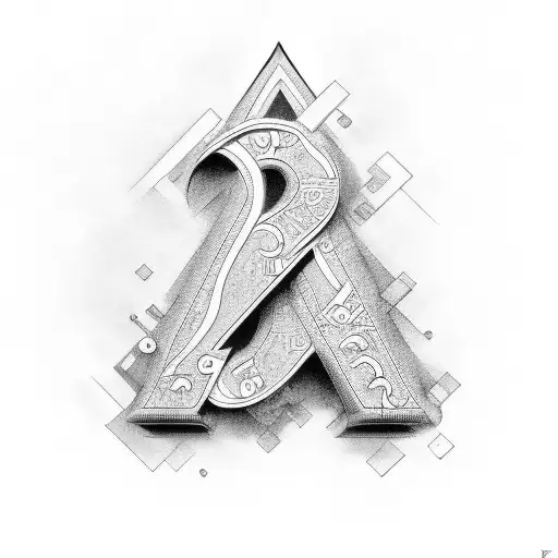 Letter R German Inspired