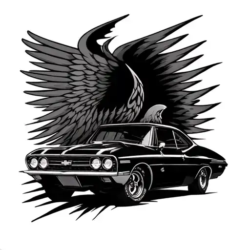 Chevy Impala Symbol And Firebird Symbol