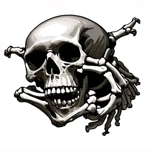 Index Finger And Thumb Skeleton