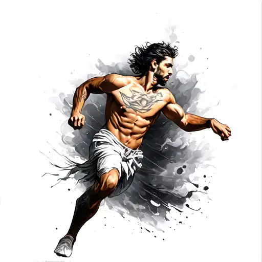 Christian Running Men's Thigh