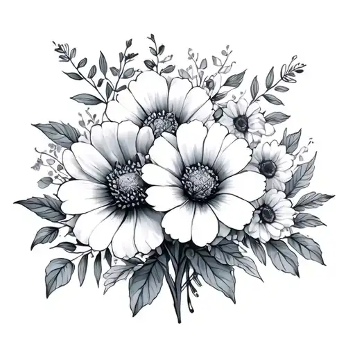 Birth Flower Bouquet