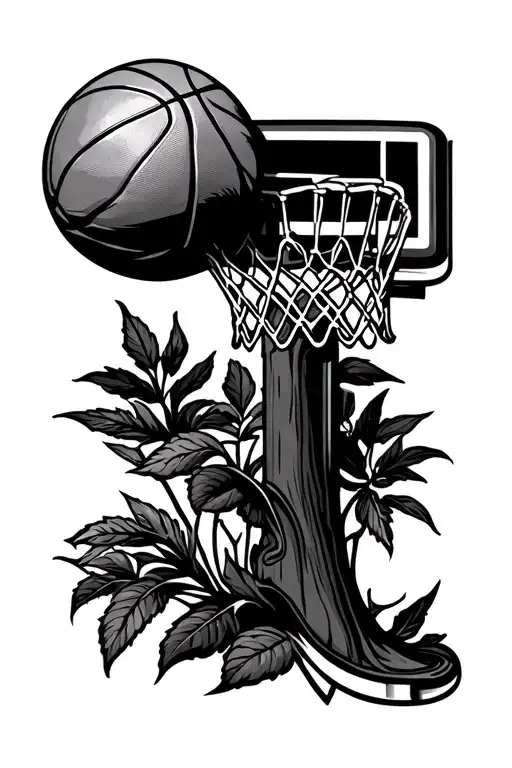 Basketball Notes Cars Mic & Nature