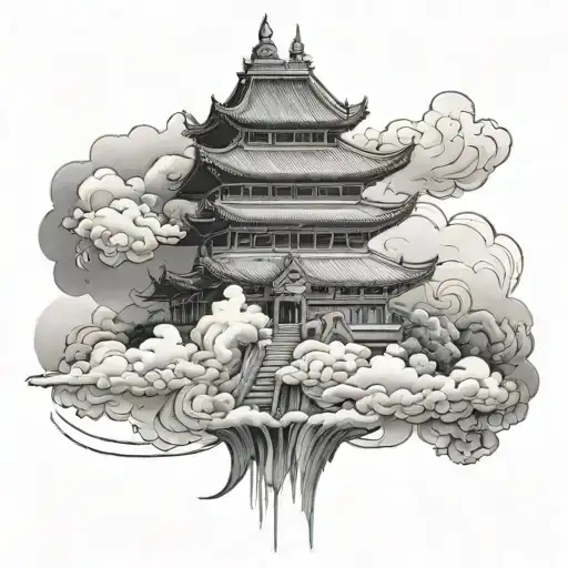 The Cloud And The Pagoda
