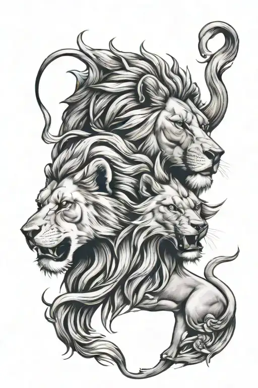 Lions & Wolf