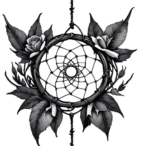 Dreamcatcher 3 Lilles And Rose Thorns Wrapping