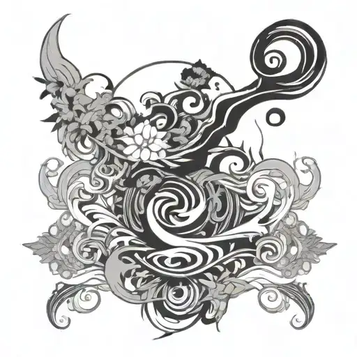 Nujabes Black And White Logo