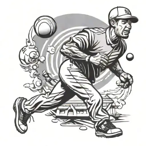 Tiger Woods Homer Simpson Bowling