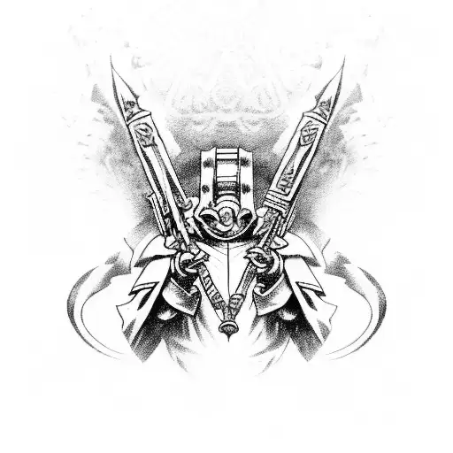 Warhammer 40K Chaplain And Commisar