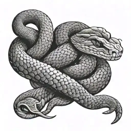 Snake And Quote 'You Mustalow Me To Tell You How Ardently I Admire And Love You'