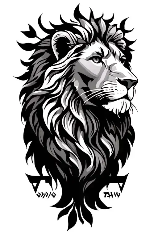 Jewish Hebrew Lion Nature