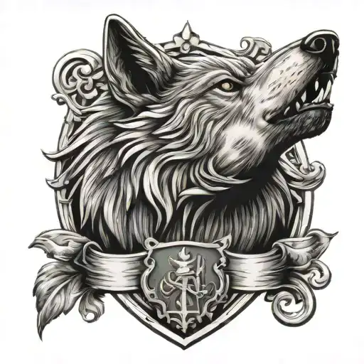 Wolf Family Crest