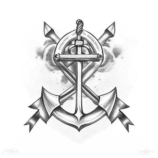 Anchor With Theatre Masks