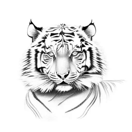 Blue-eyed Wild Tiger