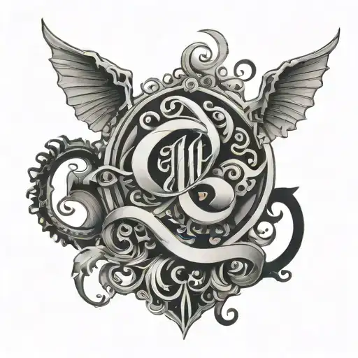 Word Towle In Gothic Font