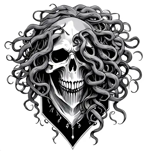 Medusa And Grim Reaper