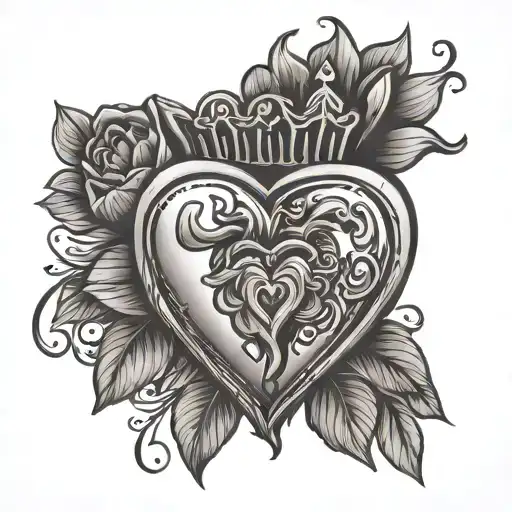 Sacred Heart Dad And Mom