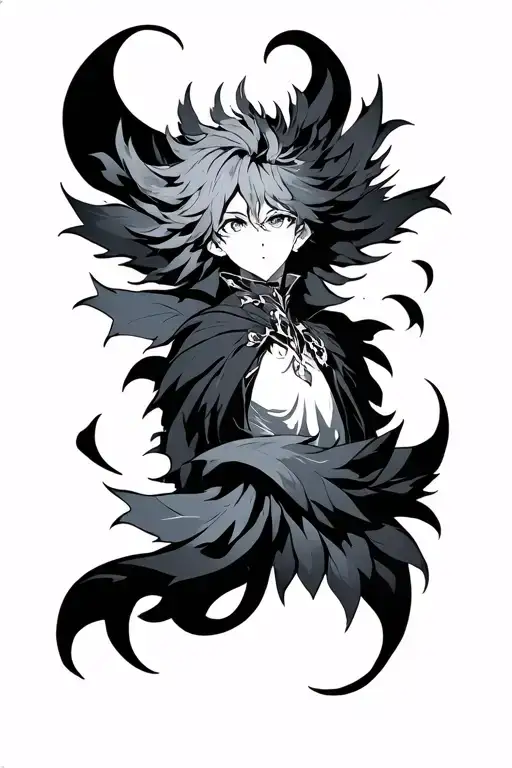 Black Clover Yami Geo Patern