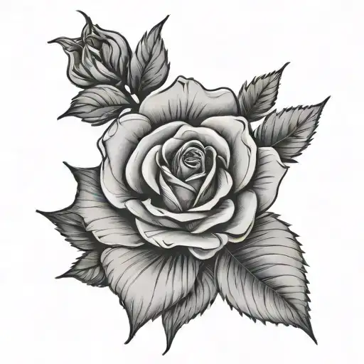 Rose Black Grey
