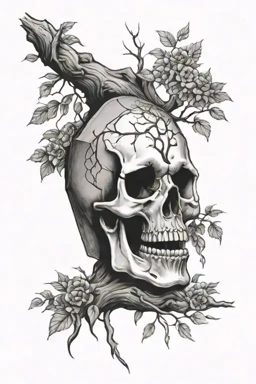 Coffin Skull Acacia Tree
