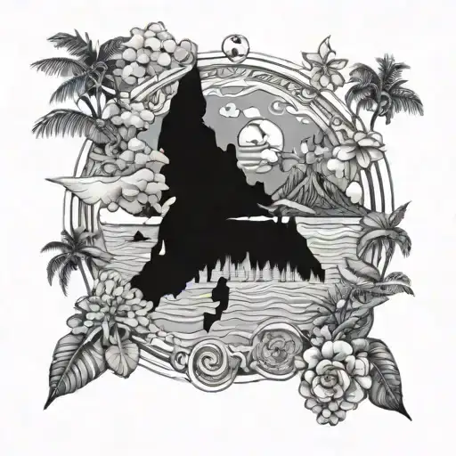 The Philippine Island Romblon With Some Filipino Art