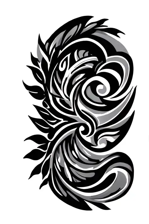 Filipino Tribal Patterns With Automotive Elements