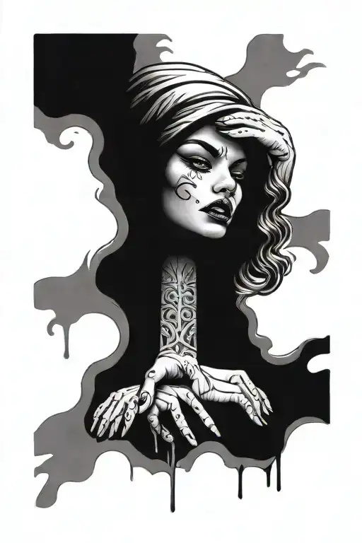 Faith Hands Over A Scared Face And In The Middle Its Says Faith Over Fear