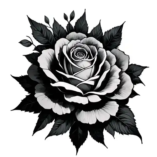 Line Work Dark Goth Simple