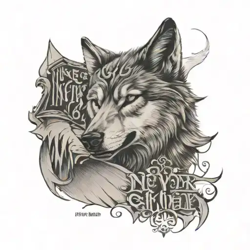Wolf With Words Never Be A Slave To Money