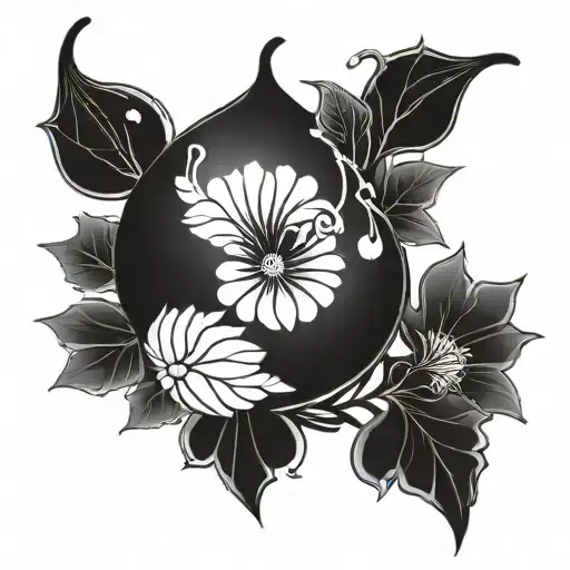 Minimalistic Chinese Gourd