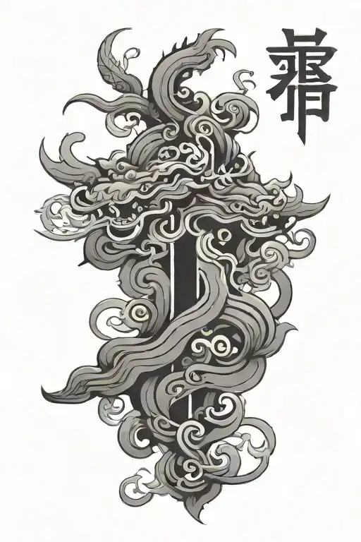 Neck Chinese Symbols