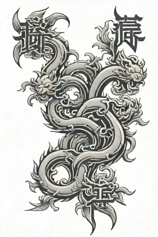 Neck Chinese Font