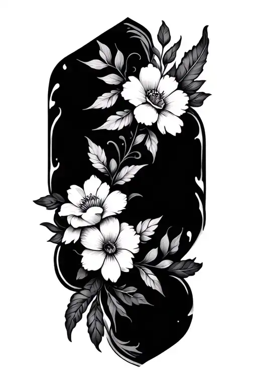 Floral Sleeve Design