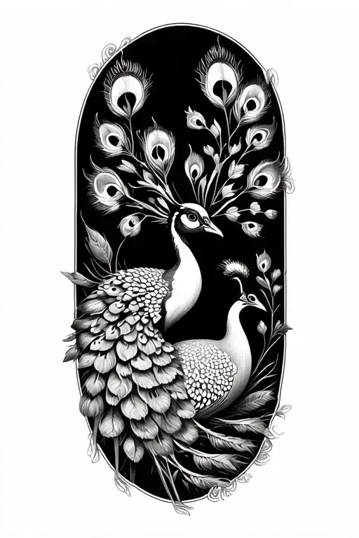 The Lawn Is Peacock Looking